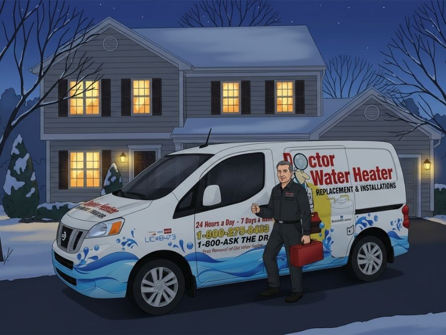 Doctor Water Heater Truck in Franklin Lakes NJ